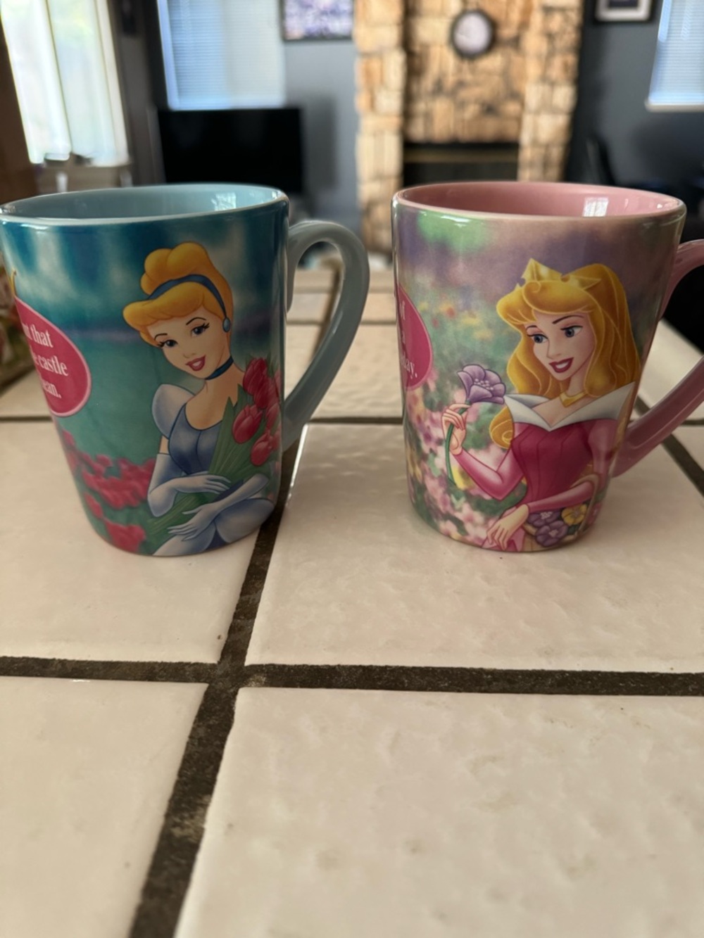 Disney Princess mugs
